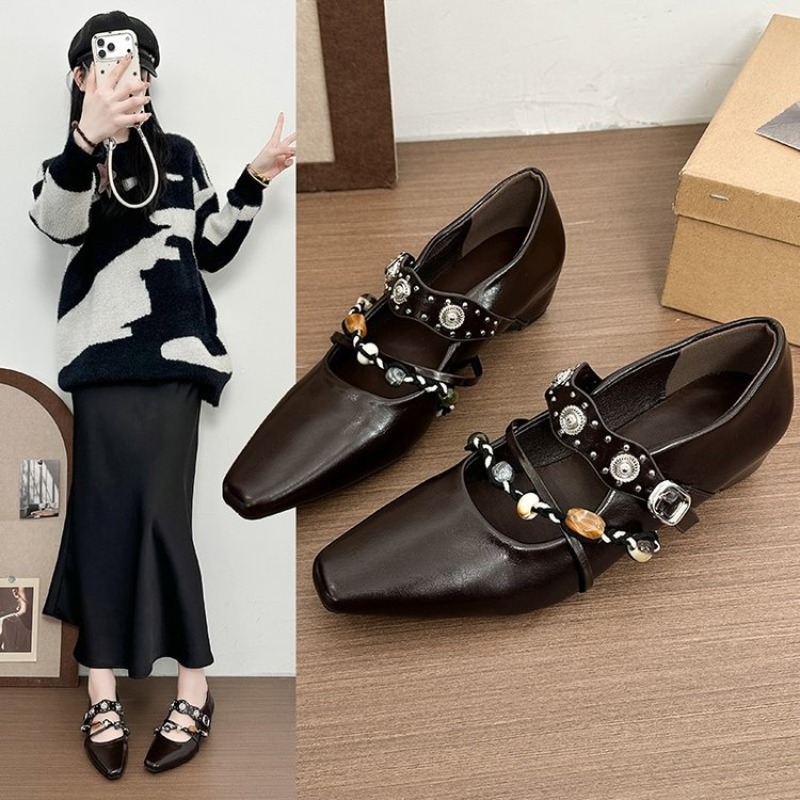Mary Jane Shoes - Kadınlar için Yeni Retro Mary Jane