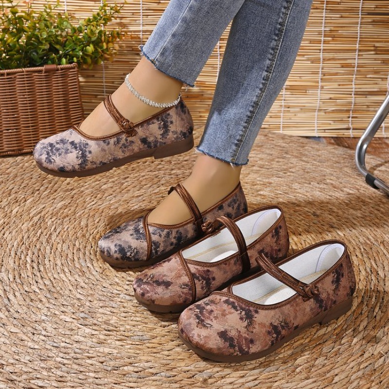 Square Toe Mule - Kadınlar İçin Rahat Düz Ayakkabılar, Zarif