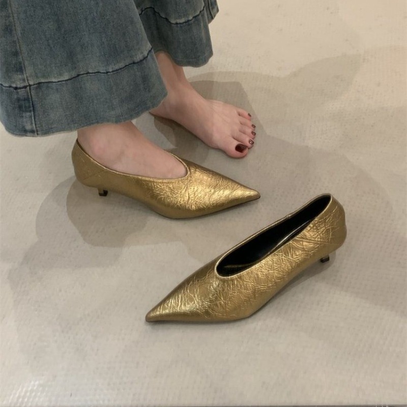Women Shoes Loafers - 2025 Sonbahar Yeni Günlük Kullanım Düz