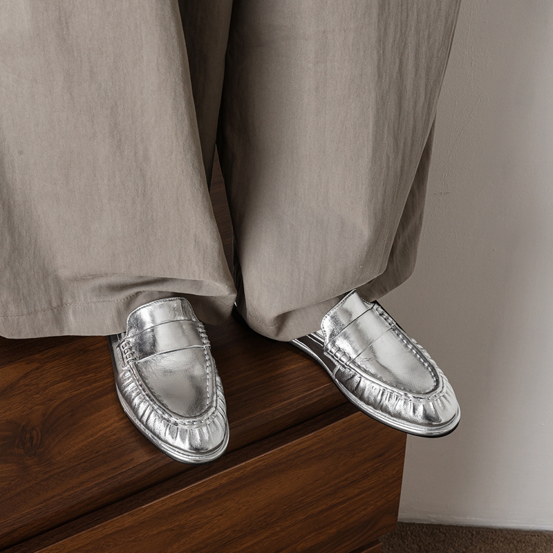 Women'S Shoes Non Slip - 2026 Yeni Klasik Hakiki Deri Kadın