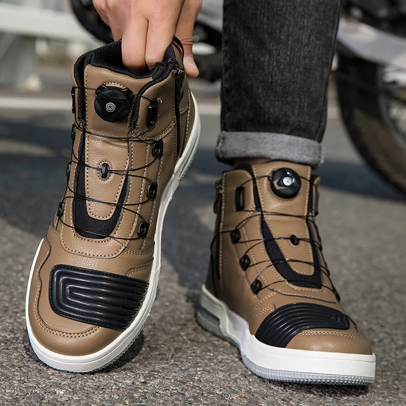 Women'S Shoes Hey Dude - Yaz Yeni Motosiklet Botları Erkek Kadın