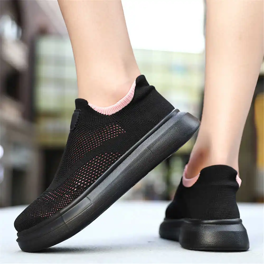 Women Shoes Types Name - Platform çorap kahverengi ayakkabı kadın kaykay