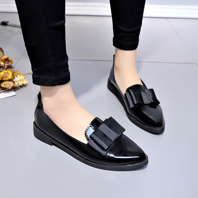 Siyah/Şarap Kırmızısı Rugan De - Women Shoes Formal incelemesi ve fiyatı