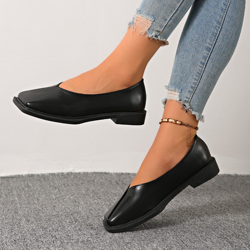Slip-on Blok Topuklu Tek Ayakk - Women'S Shoes Non Slip incelemesi ve fiyatı