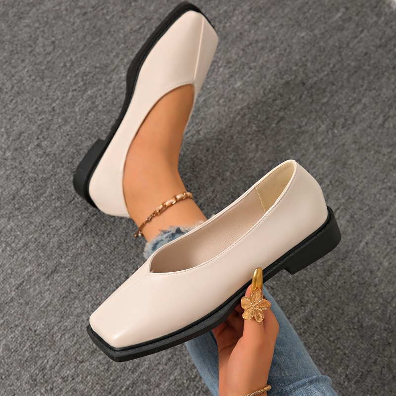 Slip-on Blok Topuklu Tek Ayakk - Women'S Shoes Non Slip incelemesi ve fiyatı
