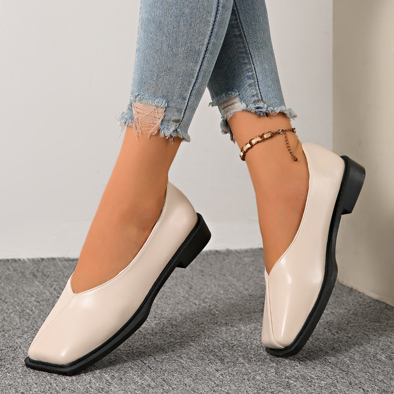 Slip-on Blok Topuklu Tek Ayakk - Women'S Shoes Non Slip incelemesi ve fiyatı
