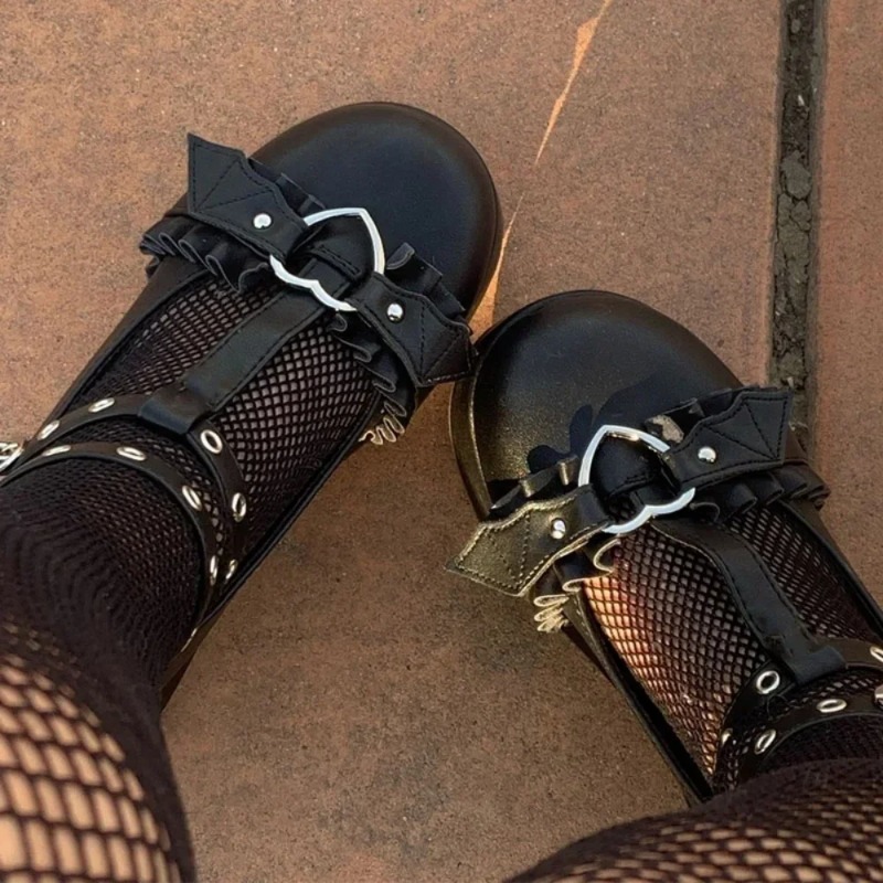 Yeni Tatlı Kalp Toka Takozlar  - Mary Jane Shoes incelemesi ve fiyatı