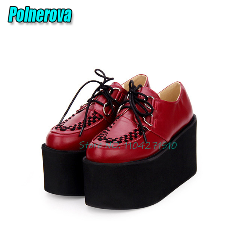 Punk Tarzı, Kalın Tabanlı, Yuv - Women Shoes Size 7 incelemesi ve fiyatı