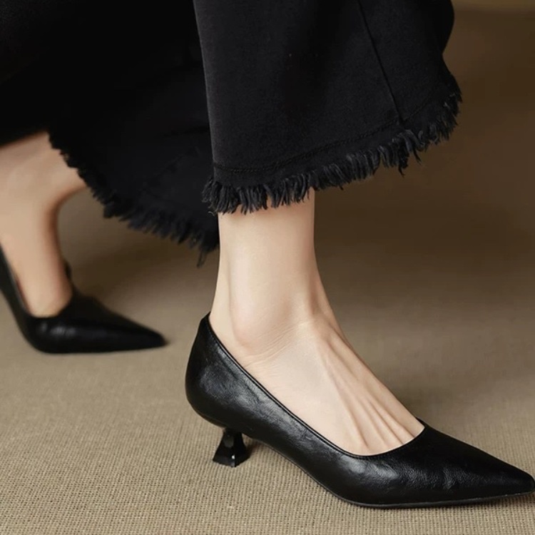 Basit Stiletto Tek Ayakkabılar - Women'S Shoes Non Slip incelemesi ve fiyatı