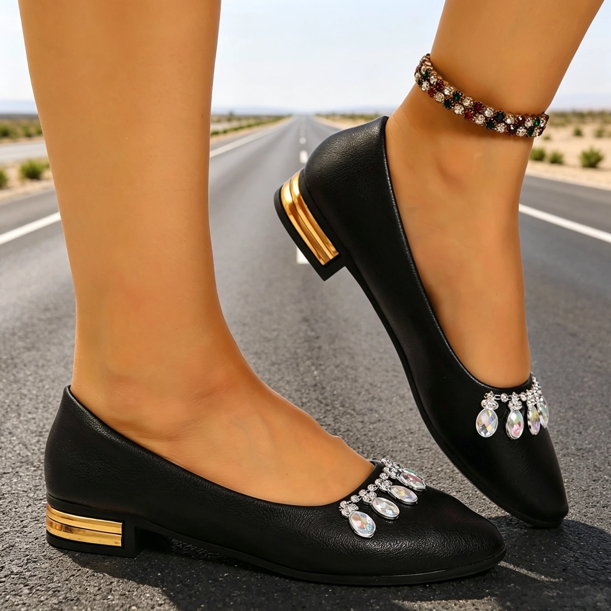 Kadın Düz Ayakkabılar Sivri Bu - Women'S Shoes Non Slip incelemesi ve fiyatı