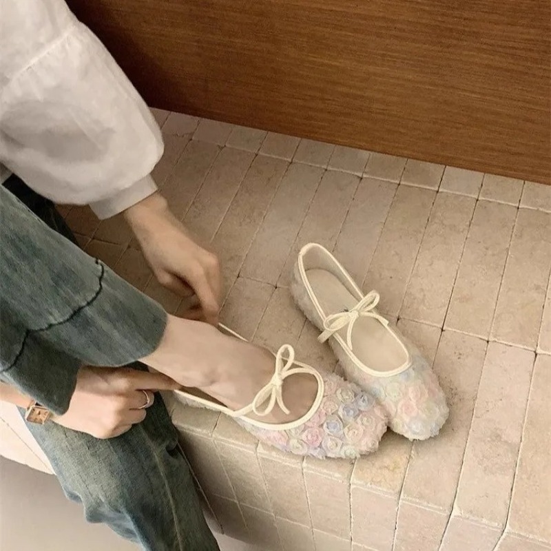 Nazik Yeni Çin Gülü Fileli Mar - Mary Jane Shoes incelemesi ve fiyatı