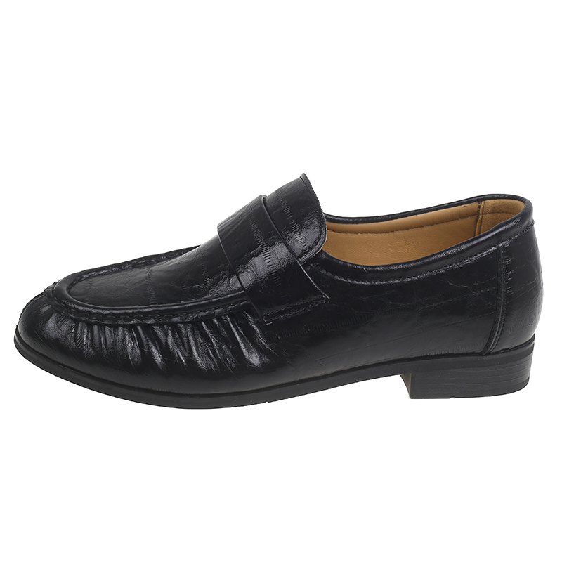 Moda Yuvarlak Burunlu Pileli K - Women Shoes Loafers incelemesi ve fiyatı