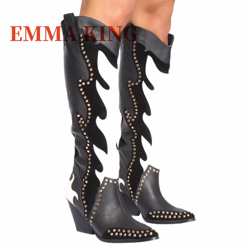 Çivili Batı Kovboy Botları Gen - Wide Fit Heels incelemesi ve fiyatı